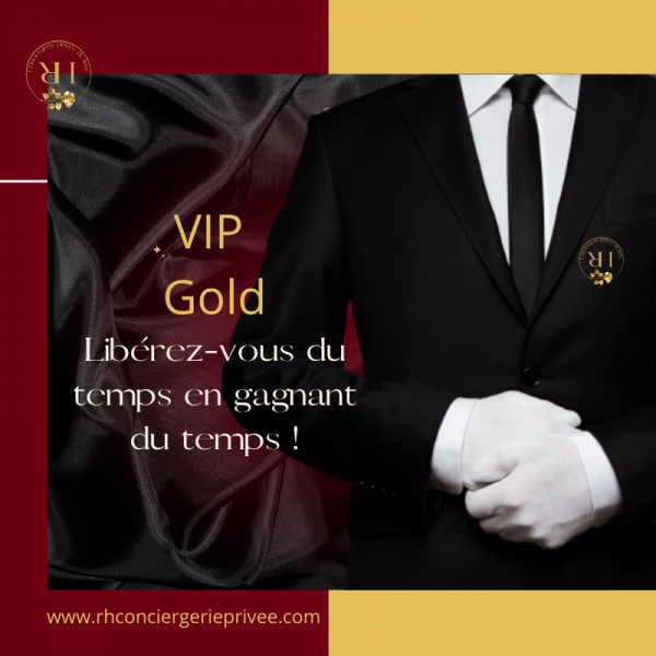 Offre VIP GOLD - RH Conciergerie Privée